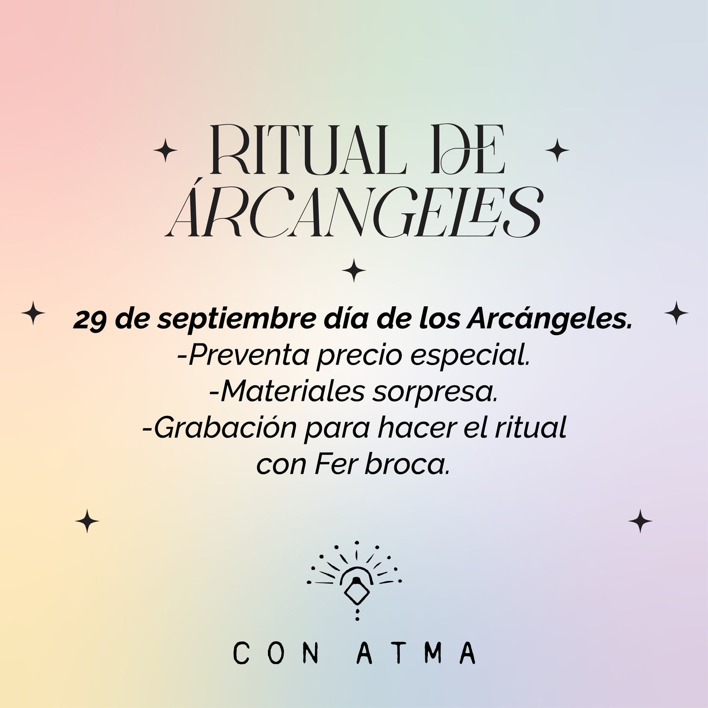 RITUAL DE ARCÁNGELES 2026