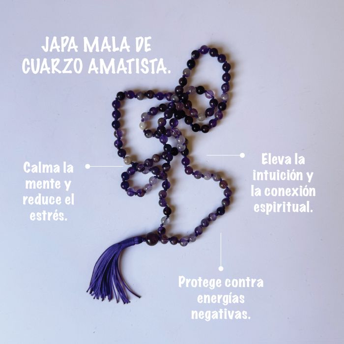 JAPA MALA DE CUARZO