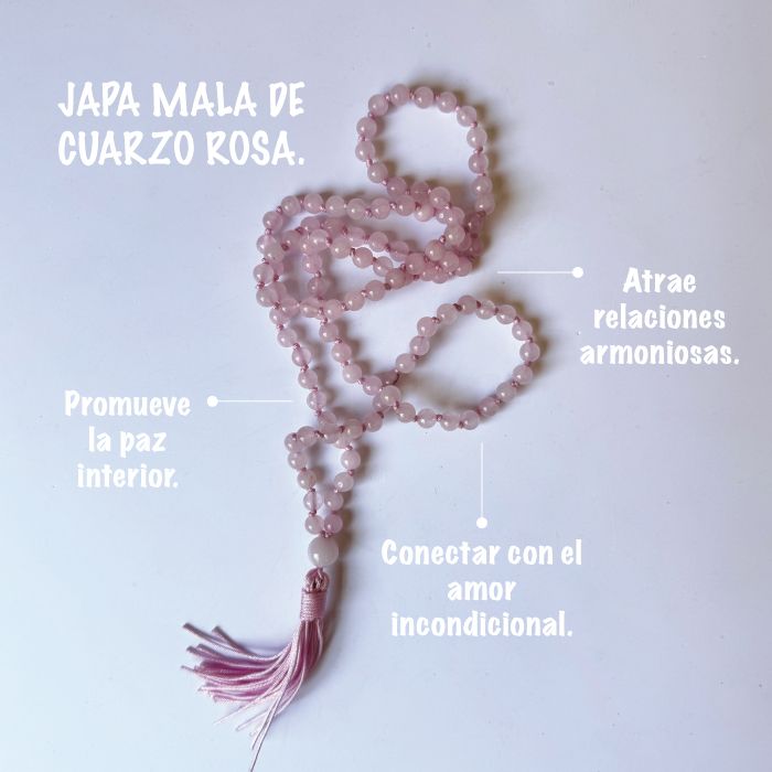 JAPA MALA DE CUARZO