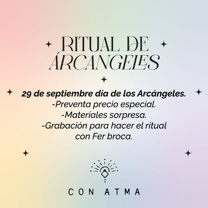 RITUAL DE ARCÁNGELES 2026