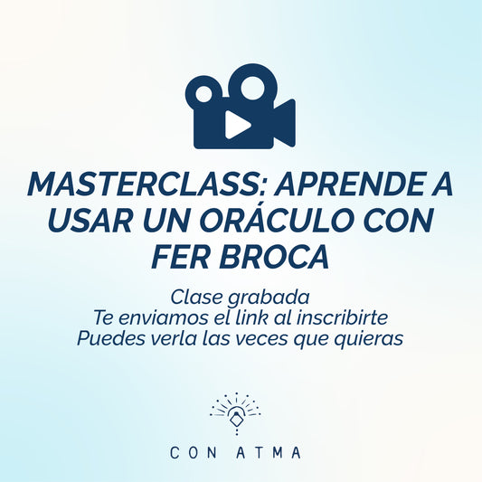 MASTERCLASS APRENDE A USAR UN ORÁCULO CON FER BROCA