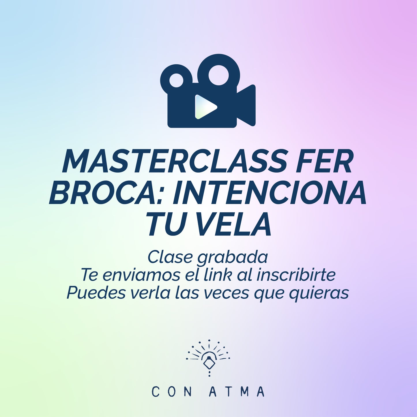 MASTERCLASS INTENCIONA TU VELA CON FER BROCA