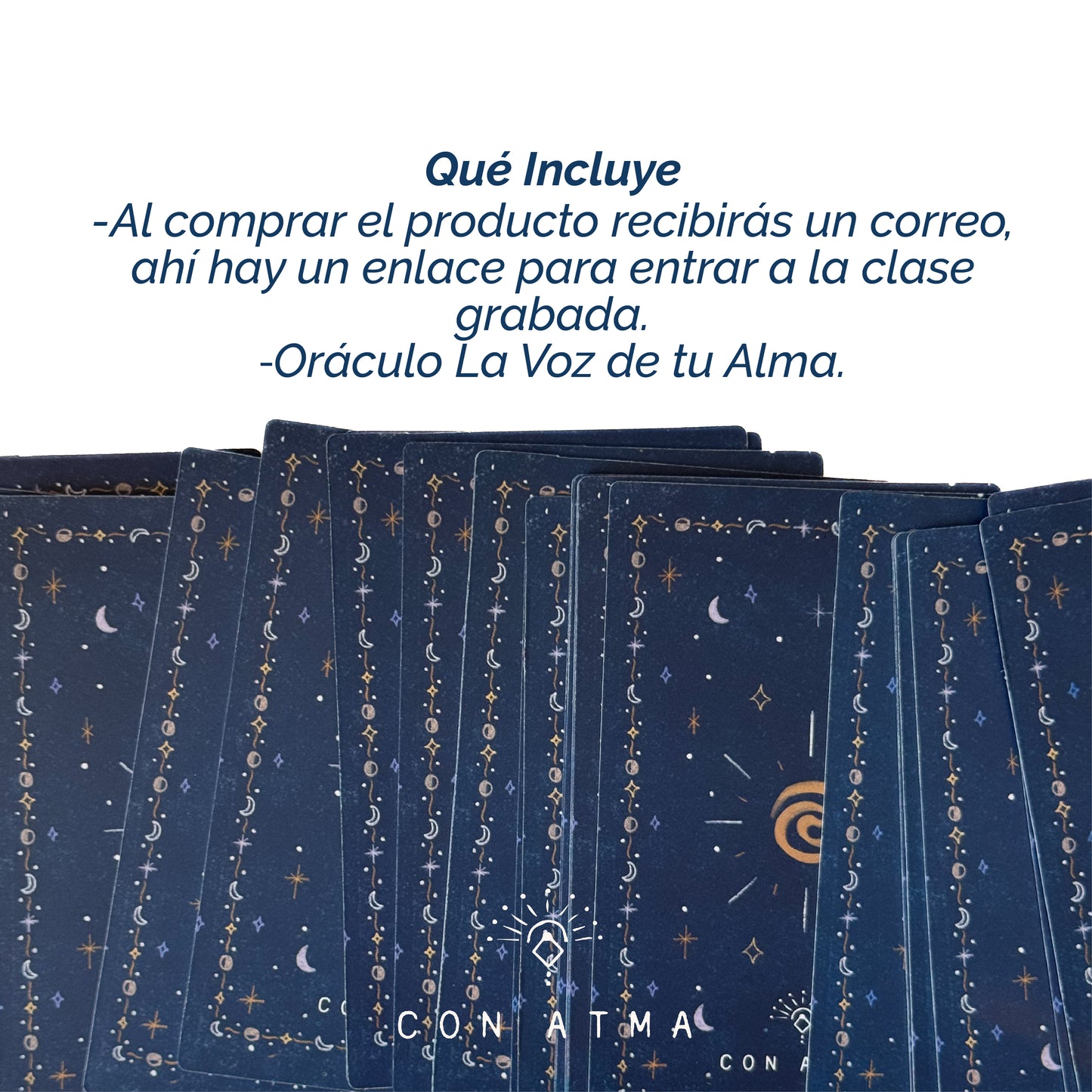 MASTERCLASS + ORÁCULO LA VOZ DE TU ALMA: APRENDE A USAR UN ORÁCULO CON FER BROCA