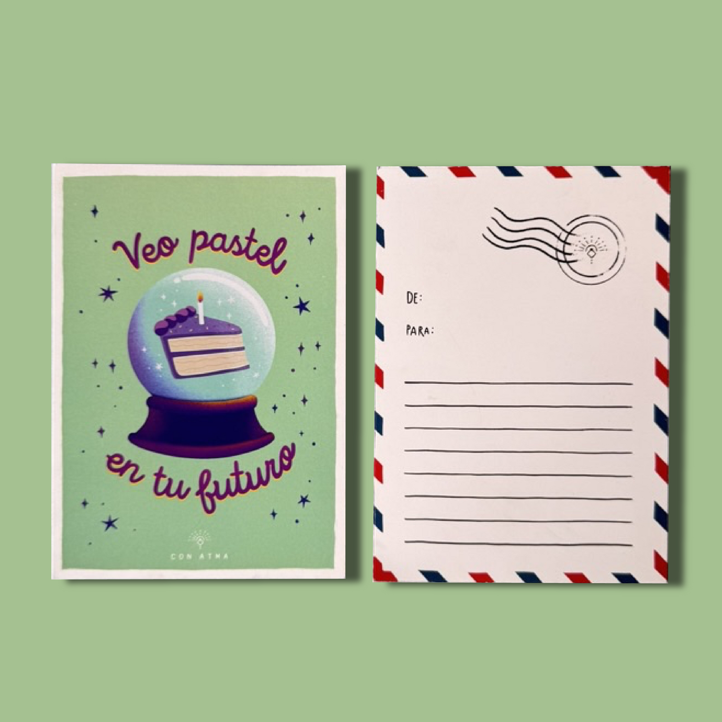 POSTAL PASTEL EN TU FUTURO