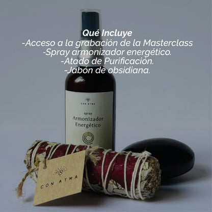 MASTERCLASS FER BROCA: LIMPIEZA Y PROTECCIÓN ENERGÉTICA + KIT