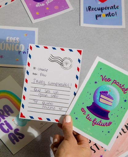 POSTAL ERES DE OTRO PLANETA